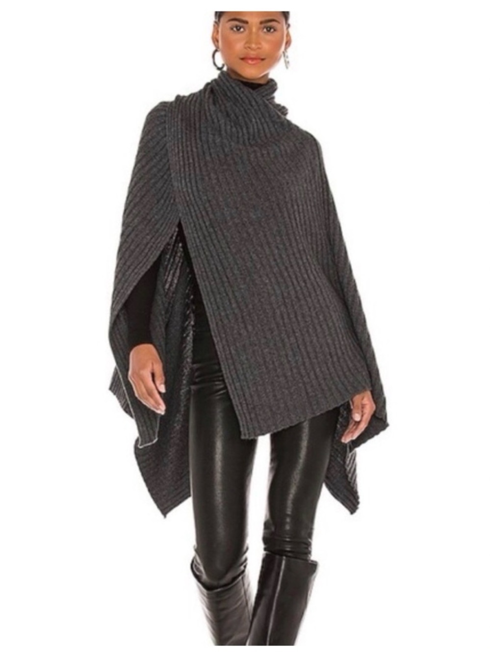 Brochu Walker Black Leather (looking) Leggings